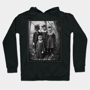 Creepy Kids with Halloween Masks Hoodie